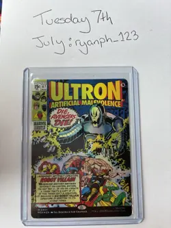 Ultron, Artificial Malevolence (Borderless) (0401) Marvel Super Heroes Foil - Image 1