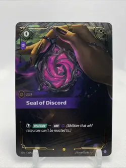 Seal of Discord (Overnumbered) [SFD - 234/221] - NM [Foil] TCG Riftbound - Image 1