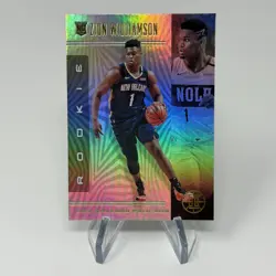 2019-20 Panini Illusions Zion Williamson Rookie Card #151 RC Foil SP - Image 1