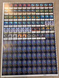 WoW TCG Uncut Sheet Lot - 5 Sheets Raid Foil Loot French Heroes Promos 2 of 2 - Image 5