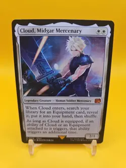 Cloud, Midgar Mercenary - MTG Final Fantasy - Regular - NM - Image 1