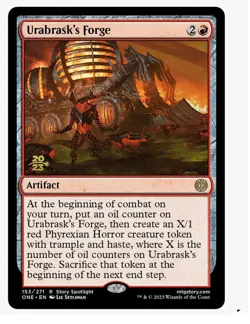 Urabrask's Forge Prerelease Foil +10 Random Rares MTG Magic the Gathering - Image 1