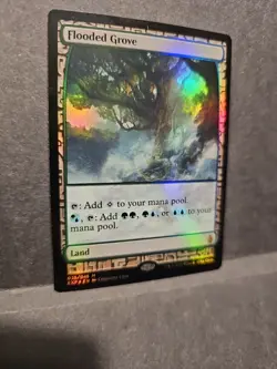 MTG FOIL Flooded Grove (35/45) Zendikar Expeditions - Image 3