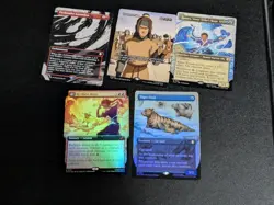 5x MTG Avatar The Last Airbender Cards - Image 1