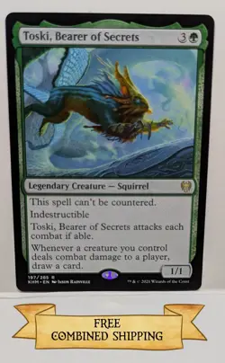 Toski, Bearer of Secrets Kaldheim Regular - Image 1