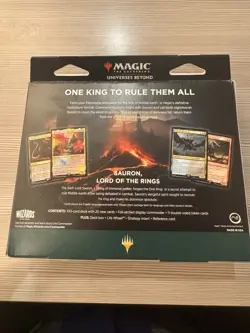 MtG Lord of the Rings: Tales of Middle Earth Commander Deck Hosts of Mordor NEW! - Image 2