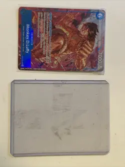 ONE PIECE Card Game Monkey D. Luffy OP02-062 Alt Art ENGLISH Paramount War - Image 3