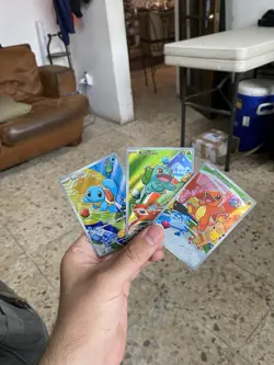 Pokemon First Partner Ilustracion Collection Kanto Starter Set Series 1 - Image 2