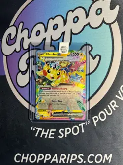 Pokemon Surging Sparks Pikachu EX Double Rare Holo #057/191 - Image 1