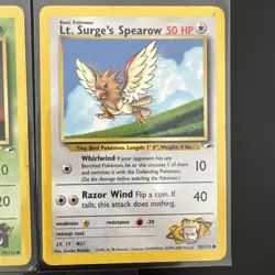 Pokemon Gym Hero's Vintage WOTC Cards Bundle - Image 4