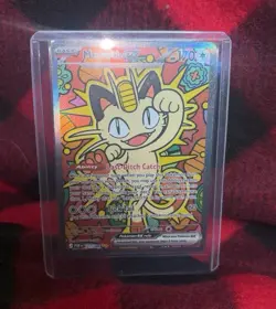 Pokemon TCG Meowth ex - 121/88 - Perfect Order - Image 1