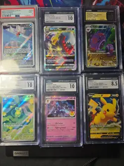 🔥 Pokemon TCG Lot Of 6 Graded Cards CGC PSA - Image 1