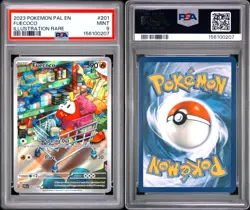 Fuecoco Illustration Rare #201/193 PSA 9 Mint Paldea Evolved Pokemon English - Image 1