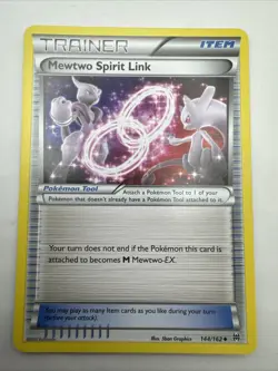 Pokemon TCG Mewtwo Spirit Link Breakthrough 144/162 Regular Uncommon - Image 1