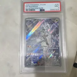 Pokemon N's Reshiram Full Art Holo Illustration Rare 167/159 Eng 2025 PSA 9 - Image 1