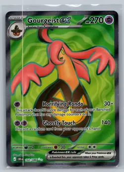 Pokemon TCG ME04: Chaos Rising Gourgeist ex 102/086 - Image 1