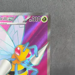 Pokemon Beedrill EX 098/086 Chaos Rising Ultra Rare Holo Full Art - Image 5