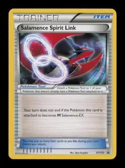SALAMENCE SPIRIT LINK PROMO XY172 DMG POKEMON - Image 1