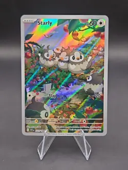 Pokemon TCG Starly Card 221/198 SV01 Scarlet & Violet Base Set - Image 1