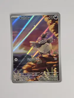 Pokemon Vullaby 144/086 White Flare Illustration Rare Full Art EN NM - Image 1