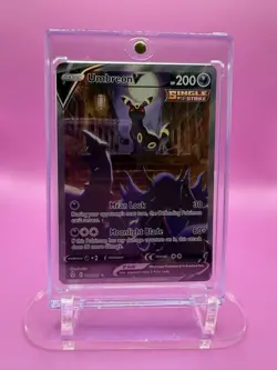 POKEMON Umbreon V (Alternate Full Art) 189/203 SWSH07: Evolving Skies Holo - Image 1