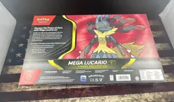 Pokemon TCG: Mega Lucario Ex Figure Collection - New & Sealed - Image 2