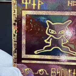 Pokemon TCG Ancient Mew Promo Holo Rare Card 1999/2000 Swirl! (NM) - Image 1