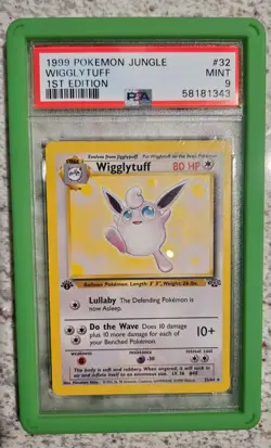 Pokemon TCG Jungle Wigglytuff Card 32/64 1st Edition Non-Holo - Image 1