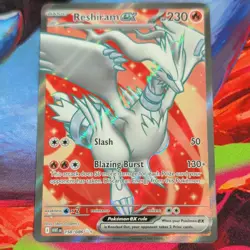 The Pokemon Company Reshiram ex 158/086 Sv: White Flare Ultra Rare Holo 230HP - Image 1