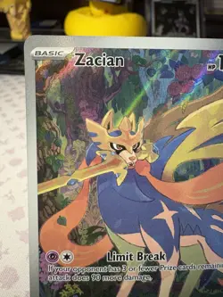 Zacian 100/094 IR NM - Pokemon TCG Phantasmal Flames - Image 2