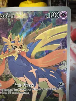 Zacian 100/094 IR NM - Pokemon TCG Phantasmal Flames - Image 3