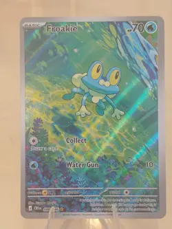 Pokemon TCG Froakie 088/086 ME04: Chaos Rising Holo - Image 1