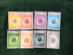 Pokemon Prismatic Evolutions Reverse Holo Energy 8 lot Set Collection - SHIP RDY - Image 1