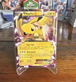 The Pokemon Company Pikachu EX XY84 XY Promo Full Art Holo 130 HP English - Image 1