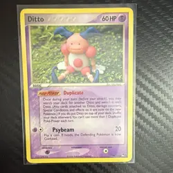 Pokemon TCG Ditto 012/017 POP Series 3 Regular Common 2006 60 HP Yuka Morii - Image 1