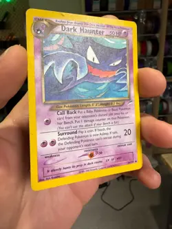 Pokemon TCG Dark Haunter 36/105 Neo Destiny 2000 English Unlimited - Image 2