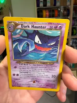 Pokemon TCG Dark Haunter 36/105 Neo Destiny 2000 English Unlimited - Image 3