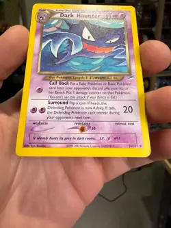 Pokemon TCG Dark Haunter 36/105 Neo Destiny 2000 English Unlimited - Image 4