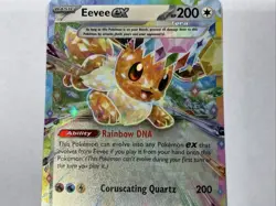 Eevee ex 075/131 Holo Double Rare Prismatic Evolutions Pokemon Near Mint - Image 4