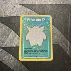 Gengar Funskool #094 Who Am IU Holo Pokemon 2004 - Image 1