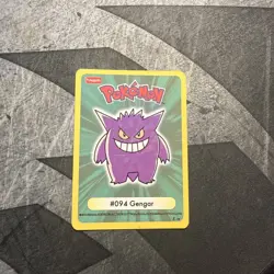Gengar Funskool #094 Who Am IU Holo Pokemon 2004 - Image 2