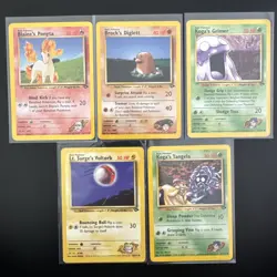 Pokemon Gym Challenge Vintage WOTC Cards Bundle - Image 1