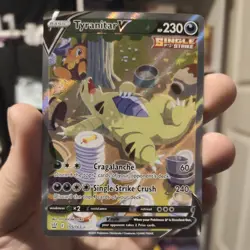 Tyranitar V 155/163 Pokemon Battle Styles Alt Full Art Holo Ultra Rare - Image 1