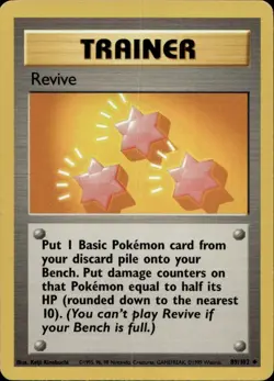 Revive 89/102 Trainer Base Set Pokemon TCG - Image 1
