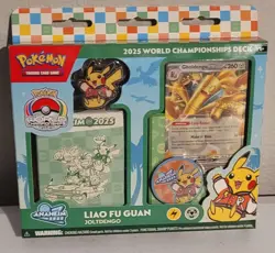 Pokemon TCG 2025 World Championships Deck Liao Fu Guan Joltdengo - Image 1