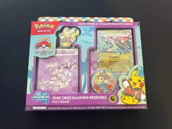 Pokemon TCG 2025 World Championship Deck Jose Cruz Galindo-Resendiz Pult Bomb - Image 1
