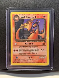 Dark Charizard 21/82 Team Rocket 2000 Rare Regular Pokemon TCG Ungraded Card - Image 2