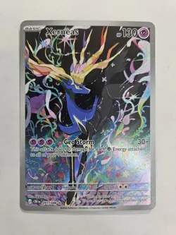 Xerneas 091/086 Chaos Rising Illustration Rare IR Pokemon TCG NM Holo - Image 1