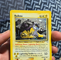 The Pokemon Company Raikou 13/64 Neo Revelation Holo Rare Holo English Unlimited - Image 1