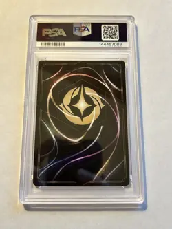 Aladdin Heroic Outlaw Enchanted 2023 Disney Lorcana TCG Card #211 PSA 9 MINT 🔥 - Image 2